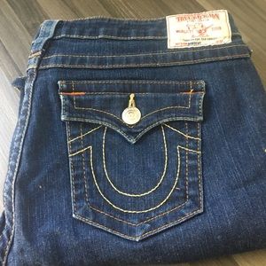 True Religion boot leg jeans 34